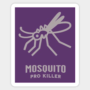 Mosquito Pro Killer Sticker